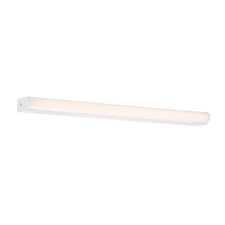 Dweled Slim Nightstick 25in LED Bathroom Vanity or Wall Light 3000K in Brushed Aluminum WS-358